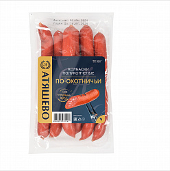 КОЛБАСКИ АТЯШЕВО ПО-ОХОТНИЧЬИ П/К МГА 300ГР