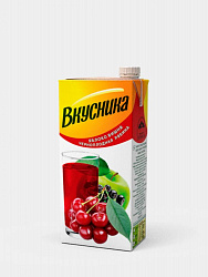 НАПИТОК ВКУСНИКА 0,95Л ЯБЛОКО-ВИШНЯ-РЯБИНА НАПИТОК ВКУСНИКА 0,95Л ЯБЛОКО-ВИШНЯ-РЯБИНА