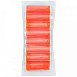 ПАЛОЧКА КРАБОВАЯ РУССКОЕ МОРЕ "КРАБ-РОЛЛ" С СЫРОМ И ЗЕЛЕНЬЮ ПАСТ.ОХЛ. 50Г