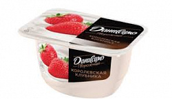 БЗМЖ ТВОРОЖОК ДАНИССИМО 5,6% КОРОЛЕВСКАЯ КЛУБНИКА 130ГР