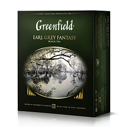 ЧАЙ ГРИНФИЛД ЭРЛ ГРЕЙ ФЭНТАЗИ 2Г*100 ПАК.ЧЕРН.АРОМ
