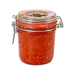 ИКРА ЛОСОСЕВАЯ ЗЕРНИСТАЯ КОРСАКОВ 1853 500ГР