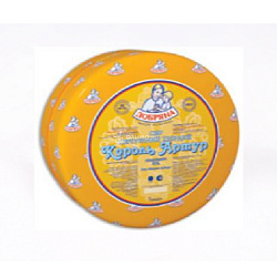 БЗМЖ СЫР КОРОЛЬ АРТУР ТОПЛ МОЛОКО КРУГ 50% /ВЕС