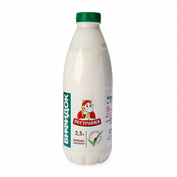 БЗМЖ БИФИДОК ПЕСТРАВКА 2,5% 930ГР ПЭТ