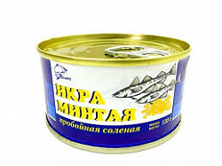 ИКРА МИНТАЯ ПРОБОЙНАЯ 130ГР Ж/Б