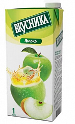 НЕКТАР ВКУСНИКА 0,95Л ЯБЛОКО НЕКТАР ВКУСНИКА 0,95Л ЯБЛОКО