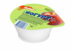 ЙОГУРТ ПЕРСИК ГОСТ 2,5% ГАЛАКТИКА 100ГР