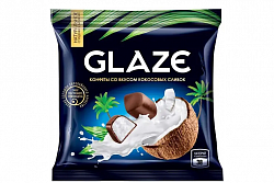 КОНФЕТЫ ГЛЭЙС СО ВКУСОМ КОКОСОВЫХ СЛИВОК 500Г