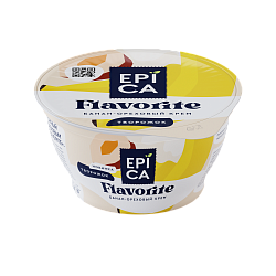 ДЕСЕРТ ТВОРОЖ ЭПИКА FLAVORITEС БАН/ОРЕХ КРЕМ 130 Г 7,6%