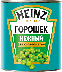 ГОРОШЕК ЗЕЛЁНЫЙ ХАЙНЦ 400ГР Ж/Б