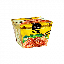 РИСОВАЯ ЛАПША WOK С КИТАЙСКИМ СОУСОМ СЕН СОЙ 125ГР РИСОВАЯ ЛАПША WOK С КИТАЙСКИМ СОУСОМ СЕН СОЙ 125ГР