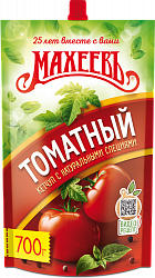 КЕТЧУП МАХЕЕВ ТОМАТНЫЙ 700ГР Д/П