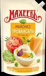 МАЙОНЕЗ МАХЕЕВ ПРОВАНСАЛЬ КЛАССИЧ 800ГР П/П