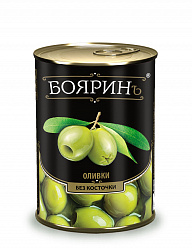 ОЛИВКИ БОЯРИН Б/К 300ГР Ж/Б ОЛИВКИ БОЯРИН Б/К 300ГР Ж/Б