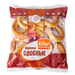 БАРАНКИ СДОБНЫЕ В/С ТОЛЬЯТТИХЛЕБ 350ГР