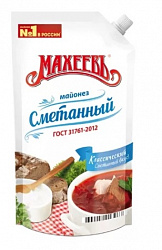 МАЙОНЕЗ МАХЕЕВ СМЕТАННЫЙ 50,5% 400МЛ ДП