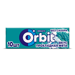 Ж/Р ОРБИТ ПРОХЛАД СЛАДКАЯ МЯТА 13,6ГР Ж/Р ОРБИТ ПРОХЛАД СЛАДКАЯ МЯТА 13,6ГР