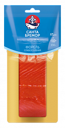 ФОРЕЛЬ САНТА БРЕМОР СЛАБОСОЛЕНАЯ ФИЛЕ-КУСОК 150Г