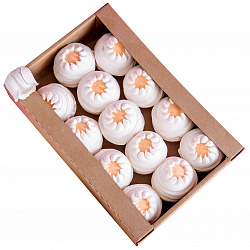 ЗЕФИР НЕГЛАЗИРОВАННЫЙ BOMBELLI С МАРШМЭЛЛОУ АПЕЛЬСИН 600ГР