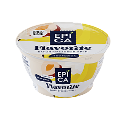 ДЕСЕРТ ТВОРОЖ ЭПИКА FLAVORITEС БАН/ОРЕХ КРЕМ 130 Г 7,6%