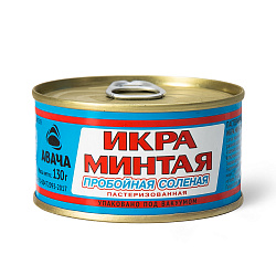 ИКРА МИНТАЯ ПРОБОЙНАЯ 130ГР Ж/Б