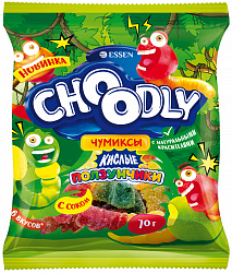 МАРМЕЛАД ЖЕВАТЕЛЬНЫЙ ЭССЕН КИСЛЫЕ ПОЛЗУНЧИКИ 70ГР