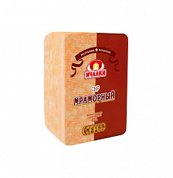 БЗМЖ СЫР МРАМОРНЫЙ 45% ИЧАЛКИ/ВЕС