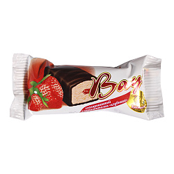 ЗМЖ ПРОДУКТ С ТВОРОГОМ ГЛАЗИРОВАН ВАУ КЛУБНИКА 45ГР