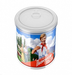 МОЛОКО ЦЕЛЬНОЕ СГУЩЕННОЕ С САХАРОМ ПИОНЕРСКАЯ Ж/Б КЛЮЧ 380ГР