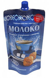 БЗМЖ МОЛОКО СГУЩЕННОЕ ЦЕЛЬНОЕ С САХАРОМ Д/ПАК 270ГР