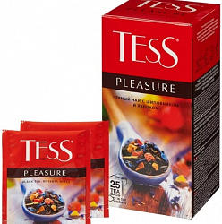 ЧАЙ ТЕСС ПЛЭЖА ЧЕРНЫЙ 25П*1,5ГР