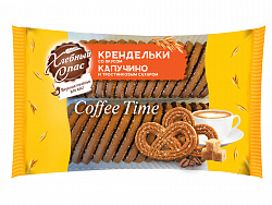 ПЕЧЕНЬЕ КРЕНДЕЛЬКИ КОФЕ ТАЙМ КАПУЧИНО/ТРОСТН САХАР ХЛЕБН СПАС 320ГР