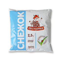 БЗМЖ СНЕЖОК ПЕСТРАВКА 2,5% 450ГР Ф/П БЗМЖ СНЕЖОК ПЕСТРАВКА 2,5% 450ГР Ф/П