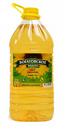 МАСЛО ПОДСОЛНЕЧНОЕ БОГАТОВСКОЕ ЗОЛОТО Д/Р 5Л
