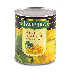 АНАНАСЫ БОЯРИН КУСОЧКИ 850ГР Ж/Б