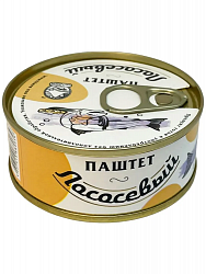 ПАШТЕТ ПЕККОНИ ЛОСОСЕВЫЙ ПАСТЕРИЗОВАННЫЙ 90Г