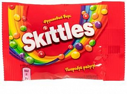 КОНФЕТЫ ЖЕВ СКИТЛС В ГЛАЗУРИ ФРУКТЫ 15ГР