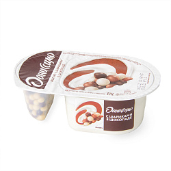 БЗМЖ ЙОГУРТ ДАНИССИМО ФАНТАЗИЯ 6,9% ХРУСТЯЩИЕ ШАРИКИ 105ГР