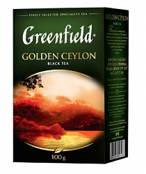 ЧАЙ ГРИНФИЛД ГОЛДЕН ЦЕЙЛОН 100ГР