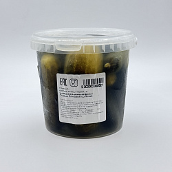 ОГУРЦЫ БОЧКОВЫЕ СОЛЕНЫЕ РУДОМЕТКИН ПЭТ 1Л