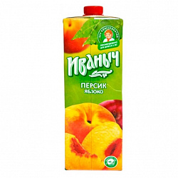 НЕКТАР ИВАНЫЧ ЯБЛОКО/ПЕРСИК Т/П 0,95Л