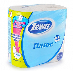 ТУАЛЕТНАЯ БУМАГА ЗЕВА ПЛЮС БЕЛАЯ 2СЛ 4РУЛ ТУАЛЕТНАЯ БУМАГА ЗЕВА ПЛЮС БЕЛАЯ 2СЛ 4РУЛ