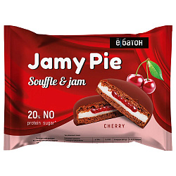 ПЕЧЕНЬЕ ПРОТЕИНОВОЕ JAMY PIE СО ВКУСОМ ВИШНИ 60ГР