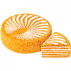 ТОРТ БКК МЕДОВЫЙ 500ГР ТОРТ БКК МЕДОВЫЙ 500ГР