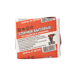 СПИЧКИ ШПОН /ШТ/