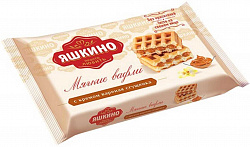 ВАФЛИ МЯГКИЕ С ВАР СГУЩЕНКОЙ 120ГР