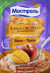 КАША ОВСЯНАЯ МИСТРАЛЬ МАНГО/ПЕРСИК 40ГР
