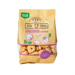 ТАРАЛЛИНИ С ЧЕСНОКОМ НИНА ФАРИНА 180ГР