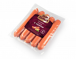 СОСИСКИ С СЫРОМ ДД 400ГР