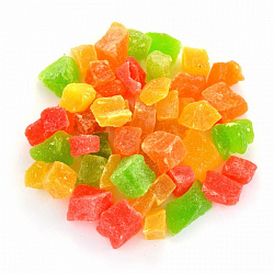 ЦУКАТЫ АНАНАС КУБИК/ВЕС